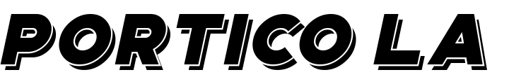 `Portico Layer Oblique Regular` Preview