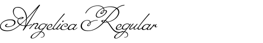 `Angelica Regular` Preview