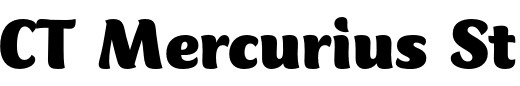 `CT Mercurius Std Black Bold` Preview