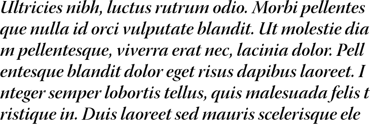 `Warnock Pro Display SemiBold Italic` Preview