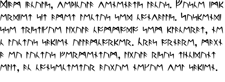 `Ultima Runes Regular` Preview