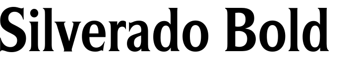 `Silverado Bold Condensed` Preview