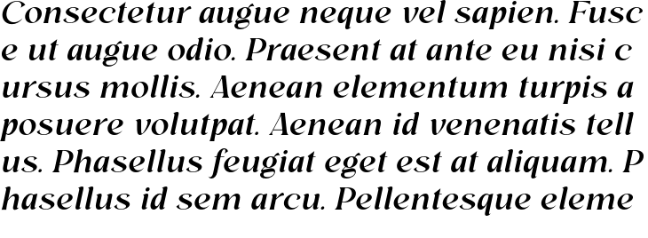 `Regis Medium Italic` Preview