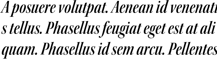`Kepler Std Display Condensed SemiBold Italic` Preview