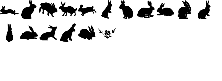`lprabbits1 Regular` Preview