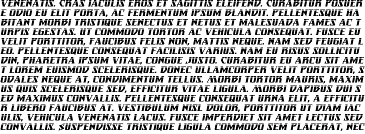 `Eternal Knight Laser Italic` Preview