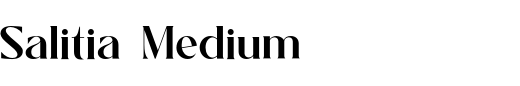 `Salitia Medium` Preview