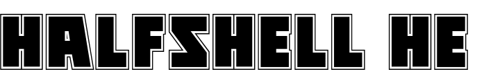 `Halfshell Hero Academy Regular` Preview