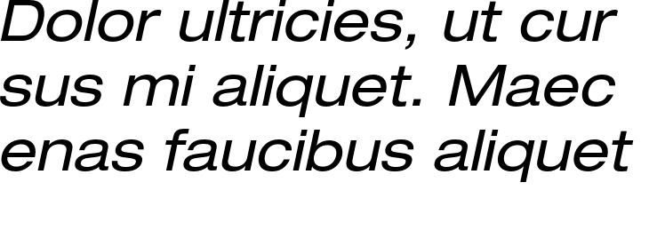`Helvetica Neue LT Std 53 Extended Oblique` Preview