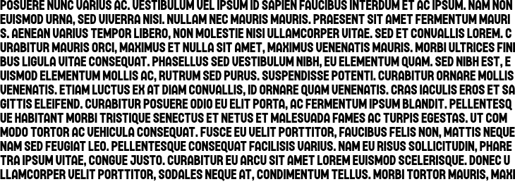 `Brampton Sans Serif Regular` Preview