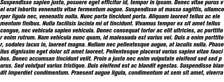 `Berthold Akzidenz Grotesk BE Extra Bold Condensed Italic` Preview