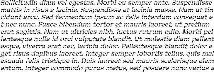 `Calleo Flux Trial Extra Bold Italic` Preview