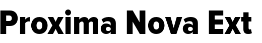 `Proxima Nova ExtraBold Condensed` Preview