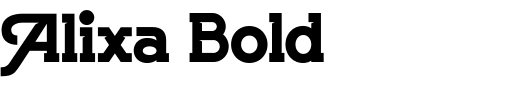 `Alixa Bold` Preview