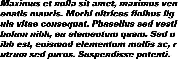 `Berthold Imago ExtraBold Italic` Preview