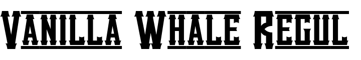 `Vanilla Whale Regular` Preview