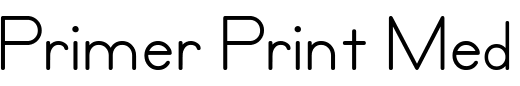 `Primer Print Medium` Preview