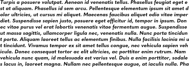 `Quasimoda Bold Italic` Preview