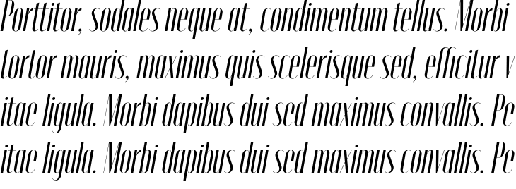`Moniqa Display Condensed Italic` Preview