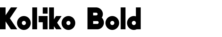 `Koliko Bold` Preview
