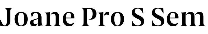 `Joane Pro S Semi Bold` Preview