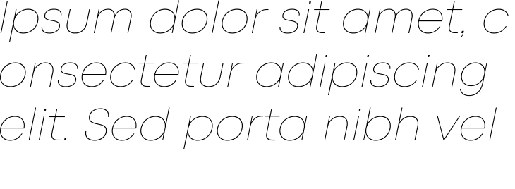 `Mont Thin Italic` Preview