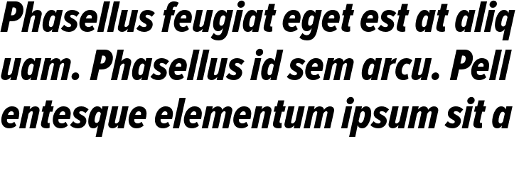 `Proxima Nova ExtraBold Italic ExtraCondensed` Preview
