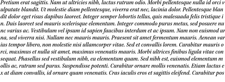 `Kepler Std SemiCond Medium Italic` Preview