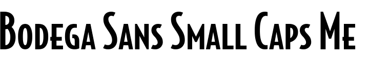 `Bodega Sans Small Caps Medium` Preview