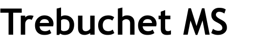 `Trebuchet MS Bold` Preview