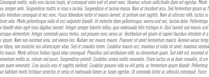 `DIN Pro Condensed Light Italic` Preview
