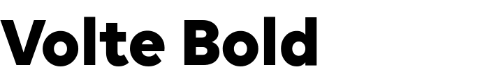 `Volte Bold` Preview
