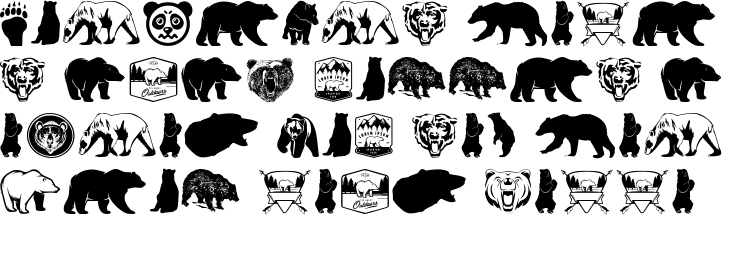 `Bear Icons Normal` Preview