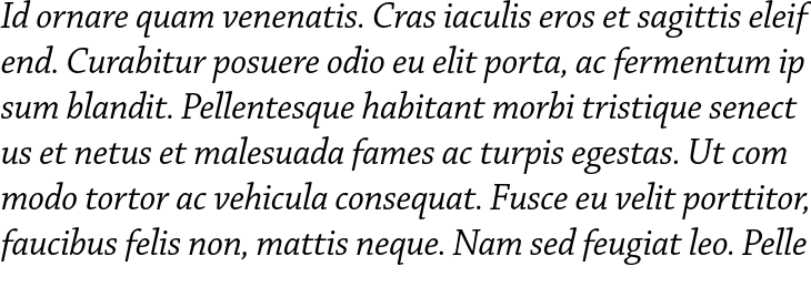 `Chaparral Pro SubHead Italic` Preview