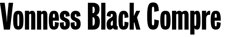 `Vonness Black Compressed` Preview