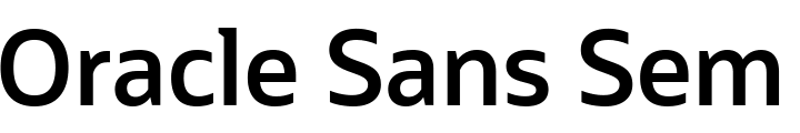 `Oracle Sans Semi Bold` Preview