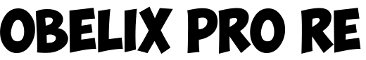 `Obelix Pro Regular` Preview