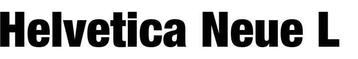 `Helvetica Neue LT Std 107 ExtraBlack Condensed` Preview