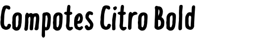 `Compotes Citro Bold` Preview