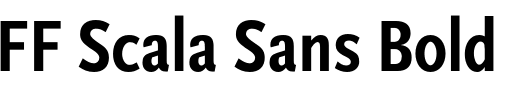 `FF Scala Sans Bold Condensed` Preview