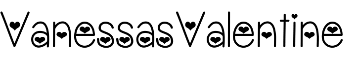 `VanessasValentine Medium` Preview