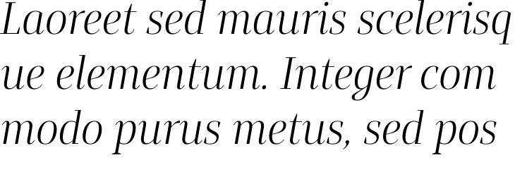 `Mandrel Didone Condensed Light` Preview