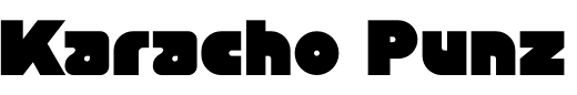 `Karacho Punzo Regular` Preview