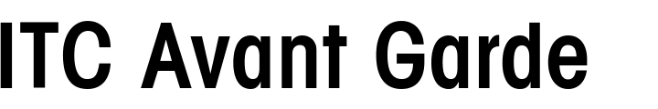 `ITC Avant Garde DemiBold Condensed` Preview