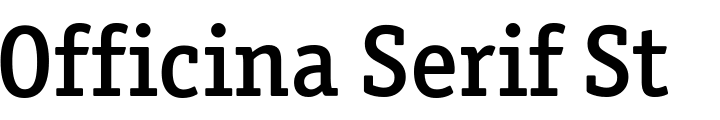 `Officina Serif Std Medium OS` Preview