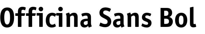 `Officina Sans Bold OS` Preview