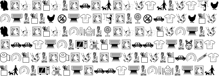 `woodcutter Mixed Icons vol2 Normal` Preview