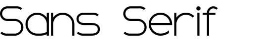 `Sans Serif Plus 7 Regular` Preview