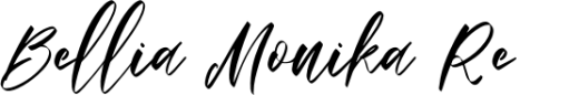 `Bellia Monika Regular` Preview