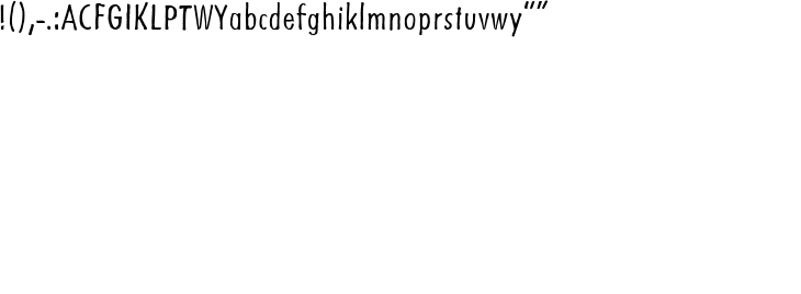 `Futuramano Light Condensed` Preview